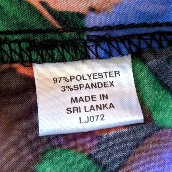 Black Floral Elegant Party Dress - Picture 5 of 5